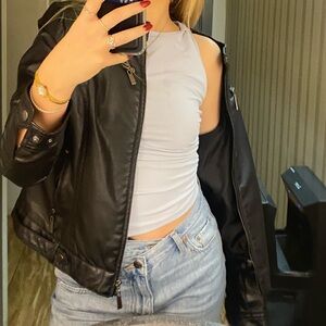 Vintage leather jacket